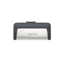 SanDisk 32GB Ultra Dual Drive Go 2-in-1 USB-C & USB-A Flash Drive Memory Stick 150MB/s USB3.1 Type-C Swivel for Android Smart