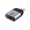 Astrotek USB-C to Mini DP DisplayPort Male to female adapter support 8K@60Hz 4K@60Hz for iPad Pro Macbook Air Samsung Galaxy 