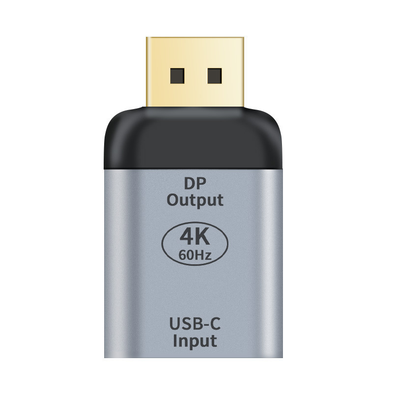 Astrotek USB-C to DP DisplayPort Female to Male Adapter support 4K@60Hz Aluminum shell Gold plating for Windows Android Mac O