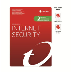 Trend Micro Internet Security (3 Devices) 1 Year Add-On Auto Renew OEM Auto Upgrade to Maximum Security PC/MAC Only