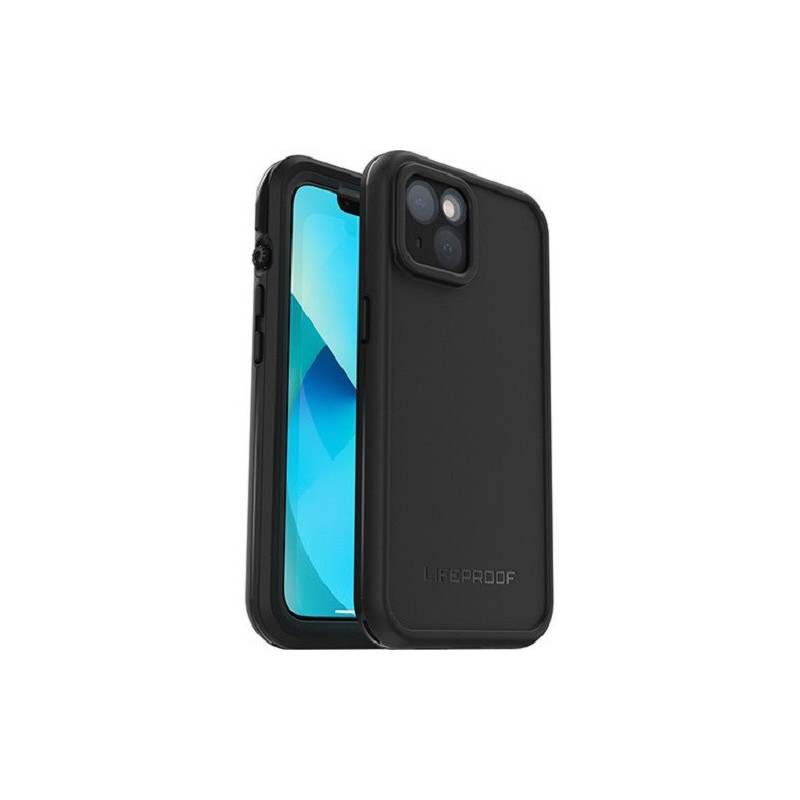 LifeProof FRE Apple iPhone 13 Case Black - (77-85527), WaterProof, 2M DropProof, DirtProof, 360° Protection, Built-In Scree