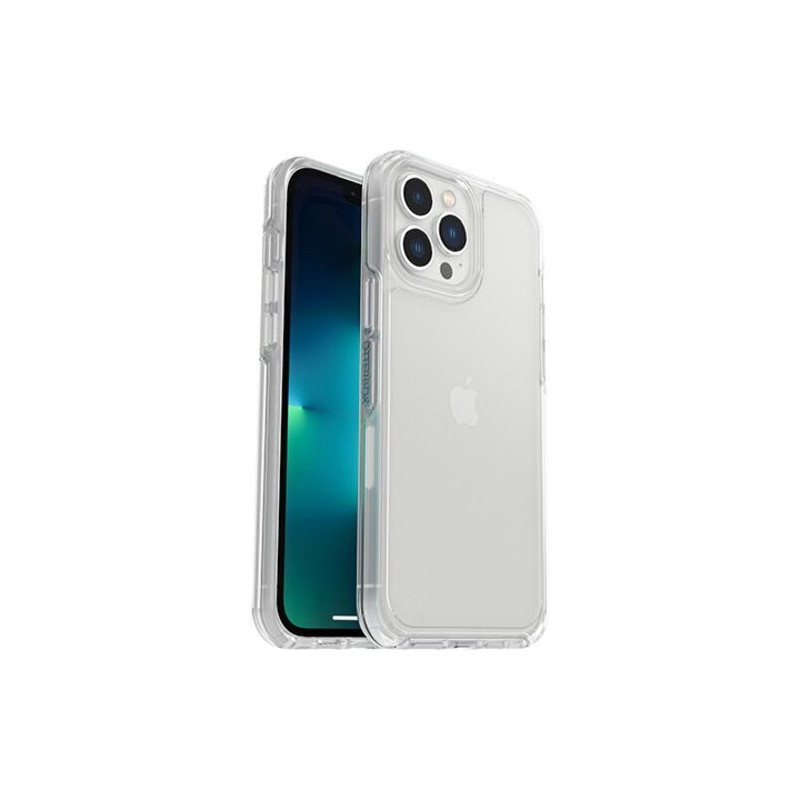 OtterBox Symmetry Clear Apple iPhone 13 Pro Max / iPhone 12 Pro Max Case Clear - (77-83505), DROP  3X Military Standard, 7 Ye