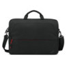 LENOVO Essentials 16' Toploader Bag Notebook Case - Classic Black Nylon Exterior, Dedicated Padded PC Pocket fits 13.3' 14' 1