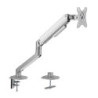 Brateck Single Monitor Economical Spring-Assisted Monitor Arm Fit Most 17'-32' Monitors, Up to 9kg per screen VESA 75x75/100x