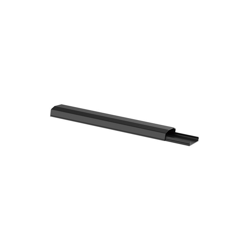 Brateck Plastic Cable Cover - 250mm Material: Polyvinyl Chloride(PVC) Dimensions 60x20x250mm - Black (LS)