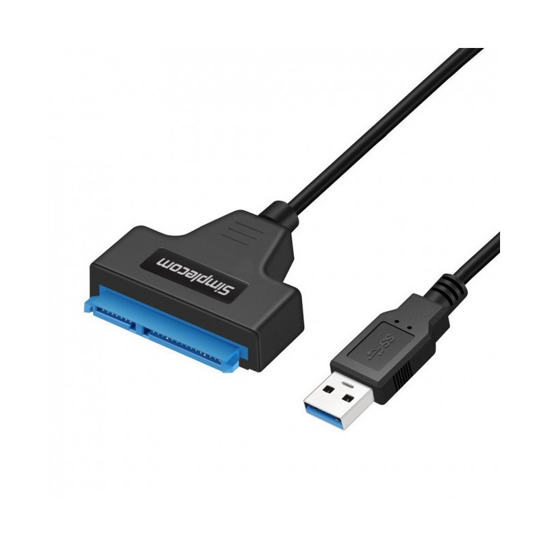 Simplecom SA128 USB 3.0 to SATA Adapter Cable for 2.5' SSD/HDD