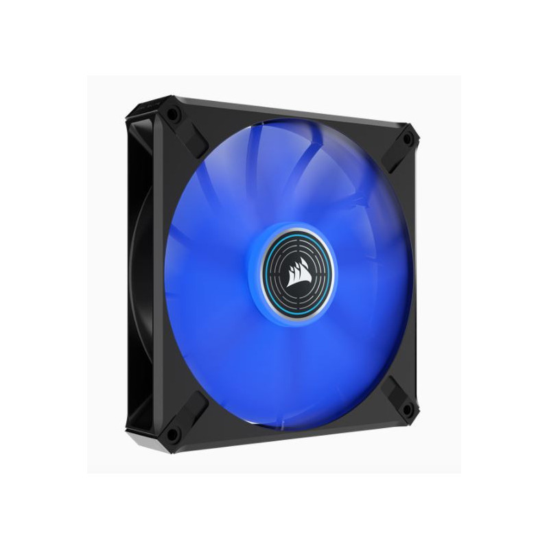 Corsair ML ELITE Series, ML140 LED ELITE, 140mm Magnetic Levitation Blue LED Fan with AirGuide, Single Pack(LS)