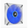 Corsair ML ELITE Series, ML140 LED ELITE WHITE, 140mm Magnetic Levitation Blue LED Fan with AirGuide, Single Pack(LS)