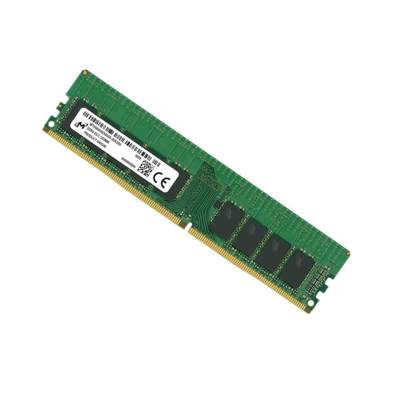 Micron 16GB (1x16GB) DDR4 ECC UDIMM 3200MHz CL22 2Rx8 ECC Unbuffered Server Memory 3yr wty