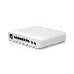 Ubiquiti Switch Enterprise 8-port PoE  8x2.5GbE, Ideal For Wi-Fi 6 AP, 2x 10g SFP  Ports For Uplinks, Managed Layer 3 Switch,