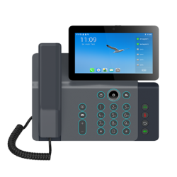 Fanvil V67 Enterprise IP Phone, 7' Touch Screen, 5mp Camera, Andriod 9.0, Built in Wifi, BT, Wall Mountable, Upto 116 DSS Key