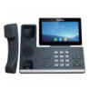 Yealink T58WP 16 Line IP HD Android Phone, colour touch screen, BT Handset (BTH58), HD voice, Dual Gig Ports, Built in Blueto