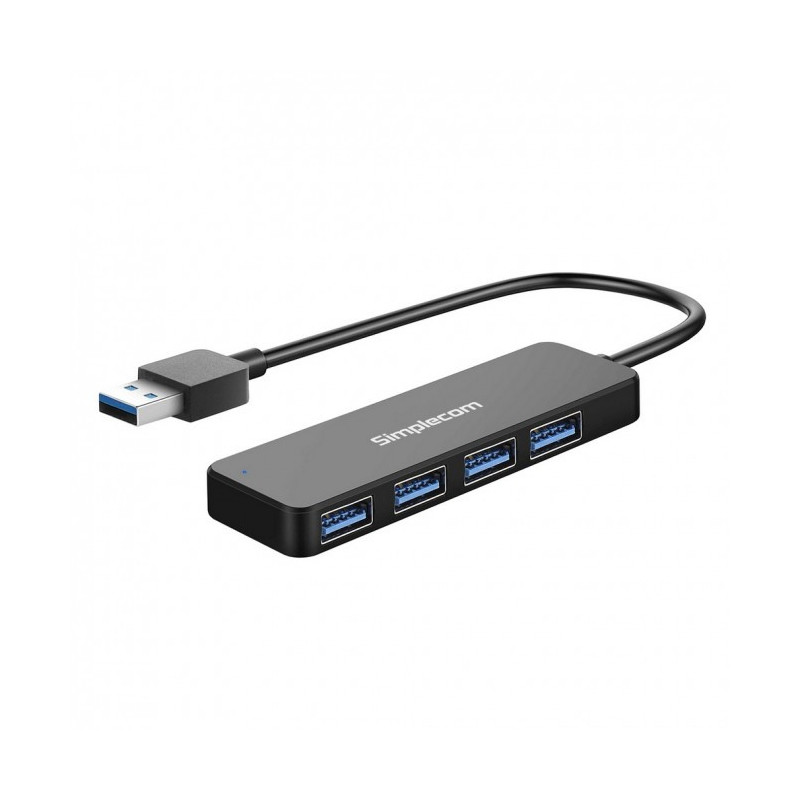 Simplecom CH342 USB 3.0 (USB 3.2 Gen 1) SuperSpeed 4 Port Hub for PC Laptop
