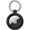 OtterBox Apple AirTag Sleek Case - Black (77-86958), Guards against bumps and dings, Attaches with a durable carabiner, Sleek