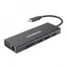 Simplecom CHN612 USB-C 12-in-1 Multiport Docking Station Dual HDMI   VGA Triple Display Gigabit LAN