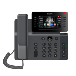 Fanvil V65 Prime Business Phone, 4.3' Adjustable Screen, built-in BT and Wi-Fi, 20 Lines, 45 DSS Keys, HD Voice Quality, SBC 
