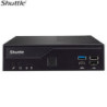 Shuttle DH610 Slim Mini PC 1L Barebone - Intel 12th/13th/14th Gen , 2xDDR4, 2.5' HDD/SSD bay, 2xLAN (1G & 2.5G), 2xRS232, HDM