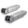 Ubiquiti UFiber SFP Multi-Mode Fiber Module, 2-Pack, 1.25 Gbps Throughput, 1.25 Gbps Throughput, Supports Connections Up to 5