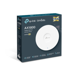 TP-Link EAP620 HD Omada AX1800 Wireless Dual Band Ceiling Mount Access Point, 1201Mbps @ 5GHz , OFDMA, MU-MIMO, QoS, Mountabl