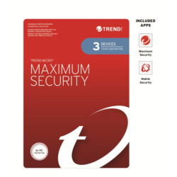 Trend Micro Maximum Security (3 Devices) 1 Year Retail Mini Box Auto Renew