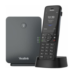 Yealink W78P Wireless DECT Phone System, Solution including W70B Base Station and 1x W78H Handset, Scalable solution, optimis