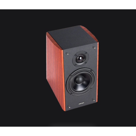 Edifier R2000DB-BROWN Powered Bluetooth Bookshelf Speakers 25mm Eagle Eye tweeters 5 ' bass unit Pair devices via Bluetooth
