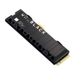 Western Digital WD Black SN850X 1TB Gen4 NVMe SSD Heatsink for PS5 - 7300MB/s 6300MB/s R/W 600TBW 1100K/800K IOPS 1.75M Hrs M