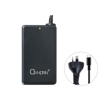 Oxhorn 65W AC Power Adapter USB-C Charger Power Delivery for Lenovo HP Dell Asus USB-C Laptop Tablet Mobile Built-in Power Su