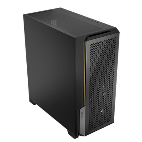 Antec P20CE E-ATX supports Dual CPU MB up to 300m, USB-C, Mesh, Air Filter, 3x PWM Fans, 4x HDD, 4 in 1 Splitter Fan Cable, O