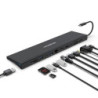 Simplecom CHN622 USB-C 12-in-1 Multiport Docking Station Laptop Stand Dual HDMI   VGA Triple Display Gigabit LAN