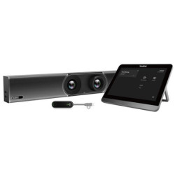 Yealink MeetingBar A30 Microsoft Teams and Zoom Rooms on Android,Medium Room 10-15 people, CTP18 Touch Panel, WPP30 Wireless 