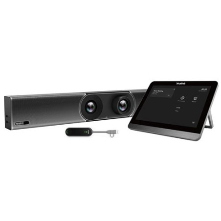 Yealink MeetingBar A30 Microsoft Teams and Zoom Rooms on Android,Medium Room 10-15 people, CTP18 Touch Panel, WPP30 Wireless 