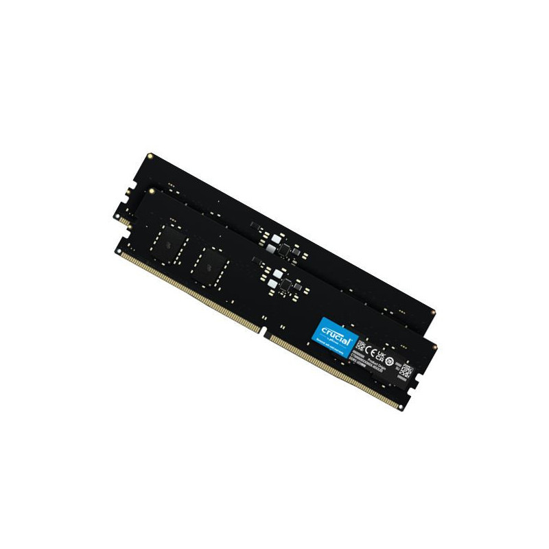 Crucial 64GB (2x32GB) DDR5 UDIMM 5600MHz CL46 Desktop PC Memory