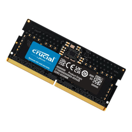 Crucial 32GB (1x32GB) DDR5 SODIMM 5600MHz CL46 Notebook Laptop Memory