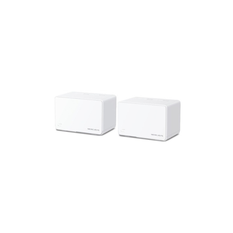 Mercusys Halo H80X(2-pack) AX3000 Whole Home Mesh Wi-Fi 6 System, 3000 Mbps Dual Band Wi-Fi, Up to 460 Square Meters, 574/240