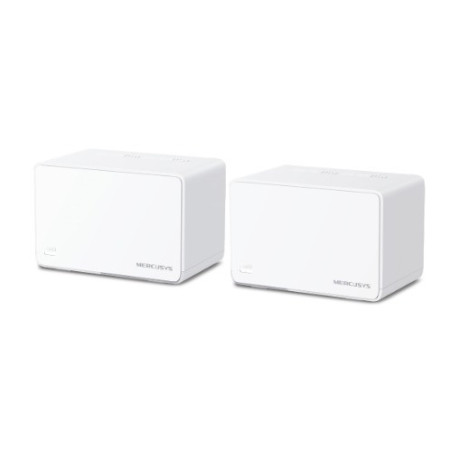 Mercusys Halo H80X(2-pack) AX3000 Whole Home Mesh Wi-Fi 6 System, 3000 Mbps Dual Band Wi-Fi, Up to 460 Square Meters, 574/240