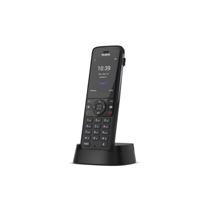 Yealink W78H Wireless DECT Handset, Scalable Solution, Optimised Wireless Communication,Business Use, Long Battery Life, 2.4'