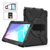 USP Rugged Samsung Galaxy Tab Active5 Pro/Tab Active4 Pro/Tab Active Pro (10.1') Case Black- Built-in-Kickstand,Hand & Should