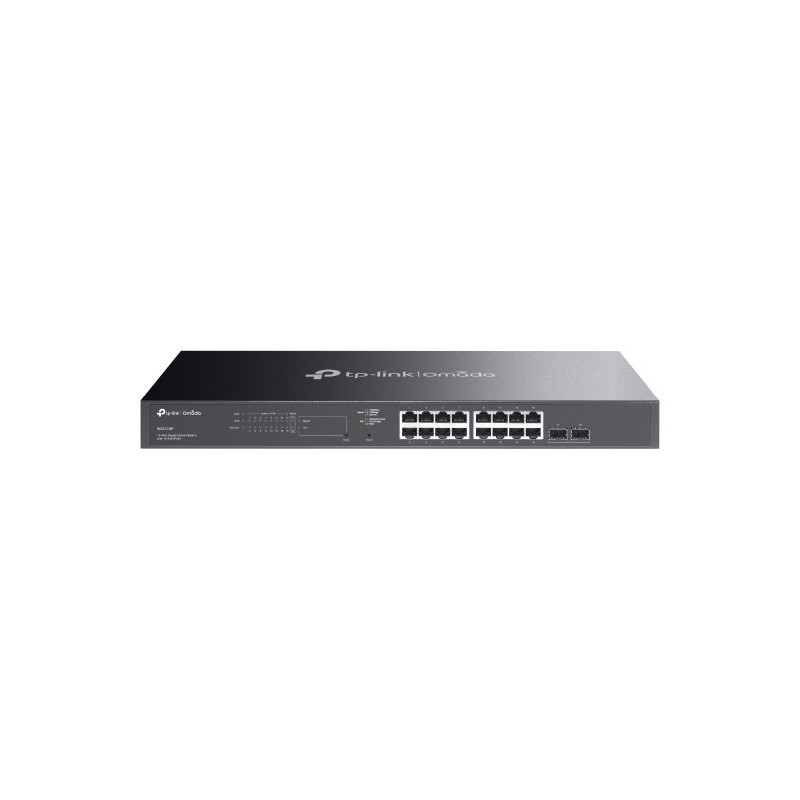 TP-Link SG2218P JetStream 18-Port Gigabit Smart Switch, 16-Port PoE , Omada SDN, 2x GBit SFP Slots, 150W PoE Budget