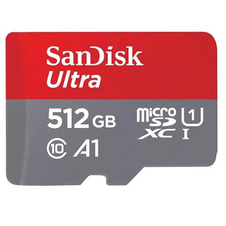 SanDisk 512GB Ultra MicroSDXC UHS-I Memory Card - 150MB/s -Capacity: 512GB - Compatibility: Compatible with microSDHC and mic