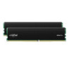 Crucial Pro 32GB (2x16GB) DDR4 UDIMM 3200MHz CL22 Black Heat Spreader Support Intel XMP AMD Ryzen Desktop PC Gaming Memory