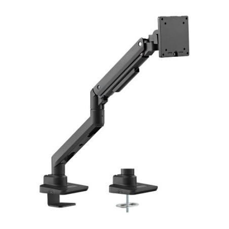 Brateck Fabulous Desk-Mounted Heavy-Duty Gas Spring Monitor Arm Fit Most 17'-49' Monitor Up to 20KG VESA 75x75,100x100 (Black
