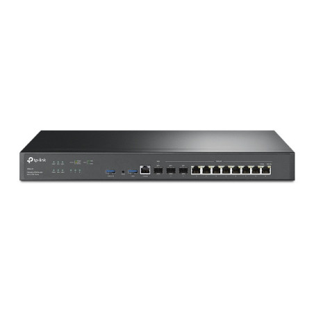 TP-Link ER8411 Omada VPN Router with 10G Ports , 1× 10G SFP  WAN Port, 1× 10G SFP  WAN/LAN Port,1× Gigabit SFP WAN/LAN Por