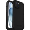 OtterBox Fre MagSafe Apple iPhone 15 (6.1') Case Black -(77-93438),DROP  5X Military Standard,2M WaterProof,Built-In Screen P