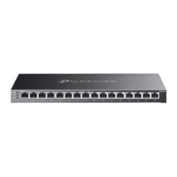 TP-Link SG2016P Omada 16-Port Gigabit Smart Switch with 8-Port PoE  , Integration with Omada SDN Controller, Static Routing, 