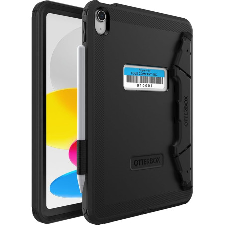 OtterBox Defender Apple iPad (11') (A16) (11th Gen) / iPad (10.9') (10th Gen) Kickstand Case - Black (77-93756), 7 Years Warr