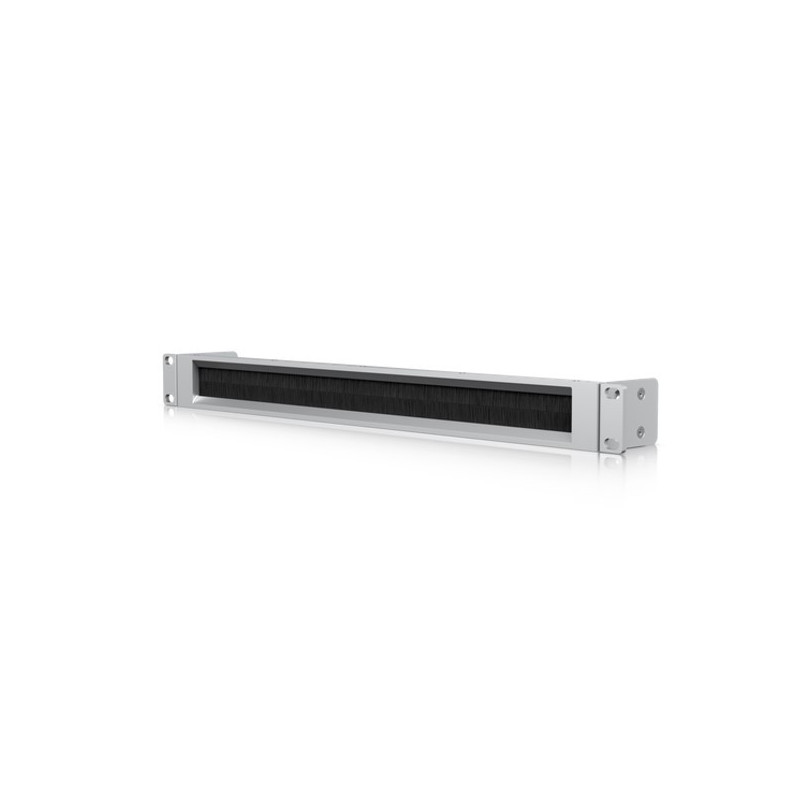 Ubiquiti 1U Rack Mount OCD Panel Brush, Silver Brush Panel, Compatible With The Toolless Mini Rack