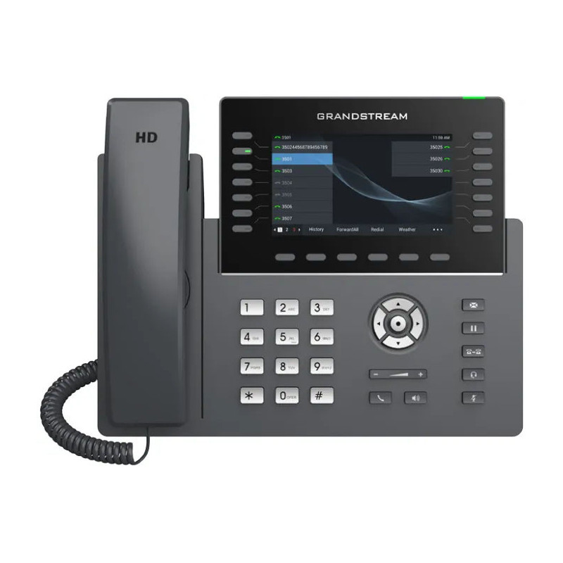 Grandstream GRP2650 14 Line IP Phone, 4 SIP Accounts, 320x240 Colour Screen, BLF Keys, HD Audio