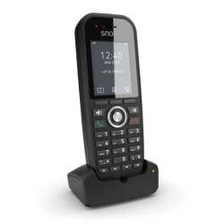 SNOM M30 IP DECT Handset, Multicell Compadible, Backlit Keyboard, Long Stangby Time,  Hold or Forward, Black **Please add IPS