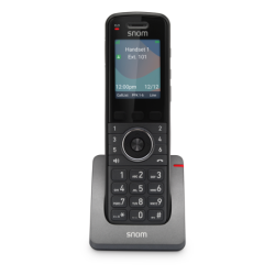 SNOM M55 DECT Handset, Bluetooth, HD Audio Quality, Long Standby time, Backlit Keys, Advanced Audio Quality,  For PSU Use IPS